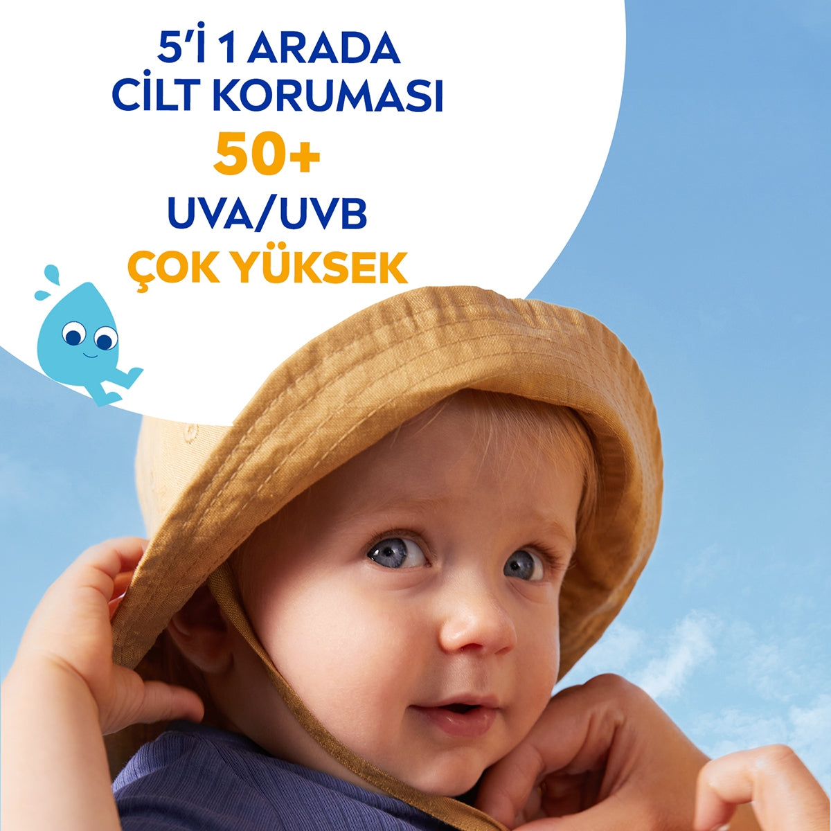 GUNES SPREYI HASSAS KORUMA BEBEK & COCUK  SPF50 270 ML