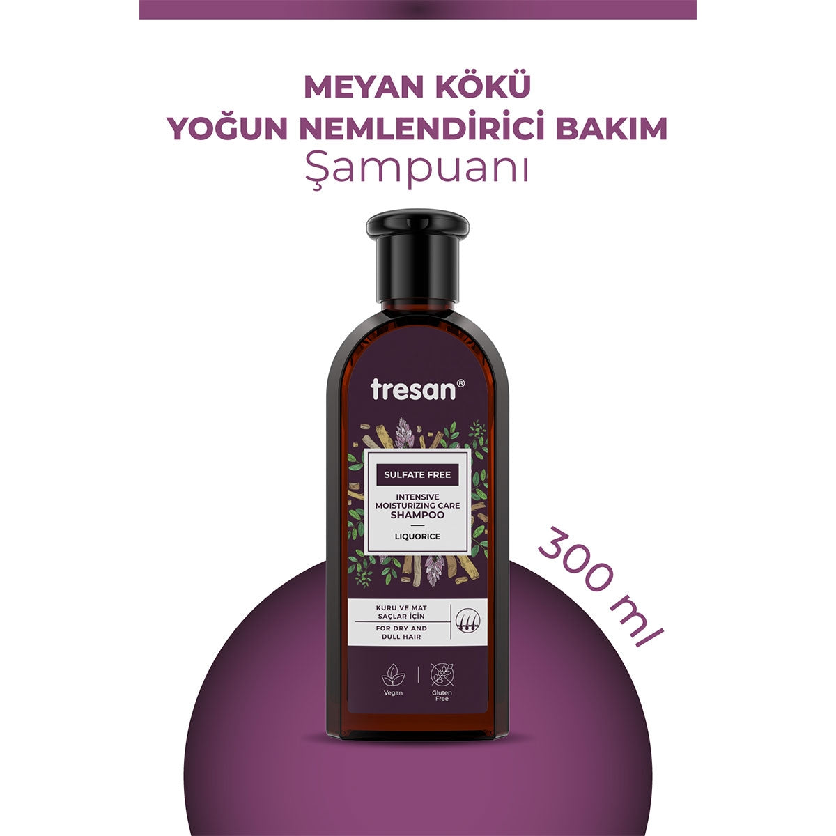 Şampuan Meyan Kökü Yoğun Nemlendirici 300 ml