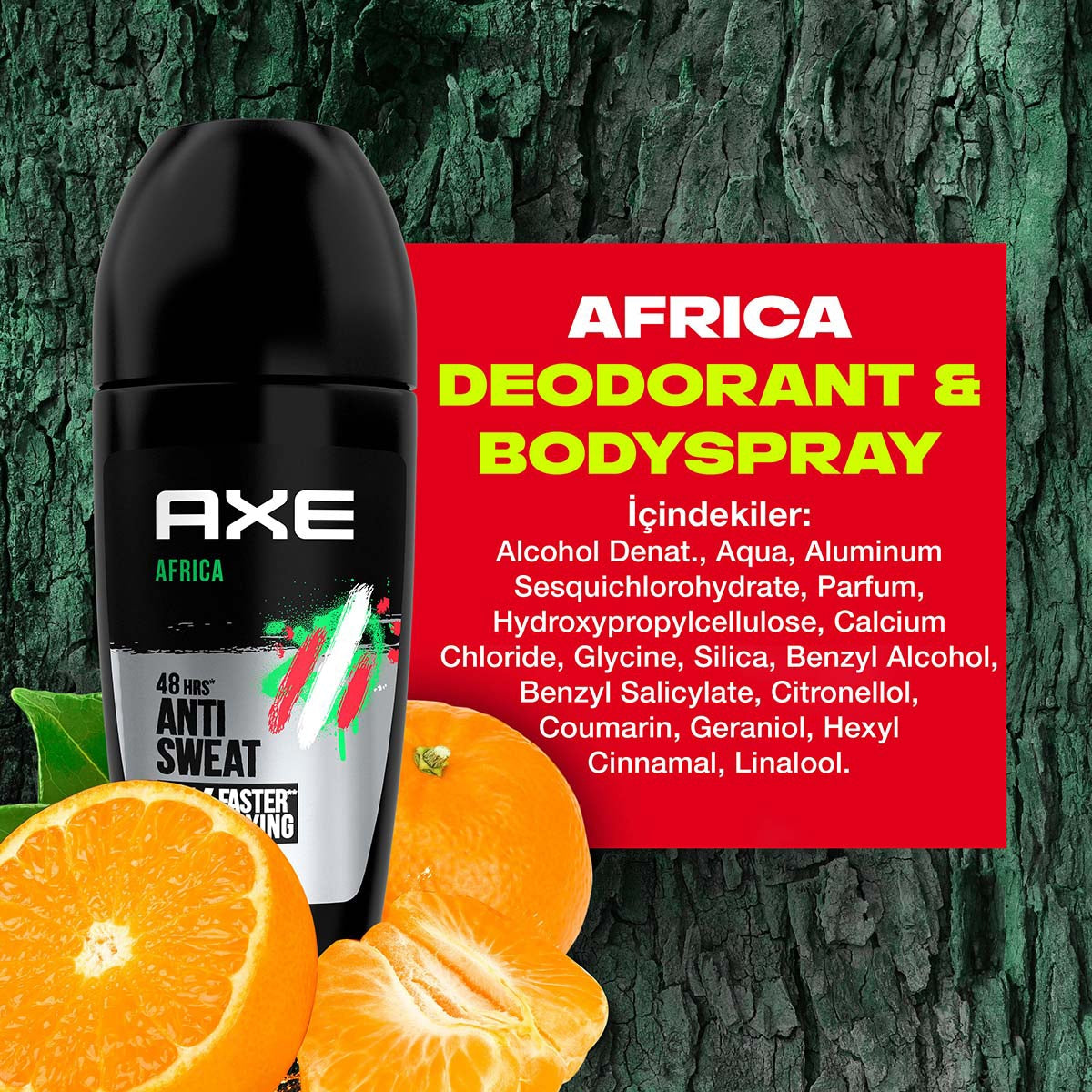 Erkek Roll On Africa 50 ml