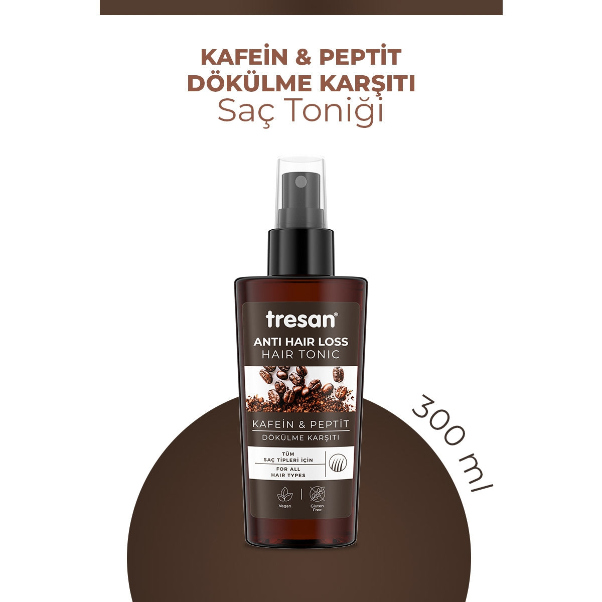 Saç Toniği Kafein & Peptit Dökülme Karşıtı 125 ml