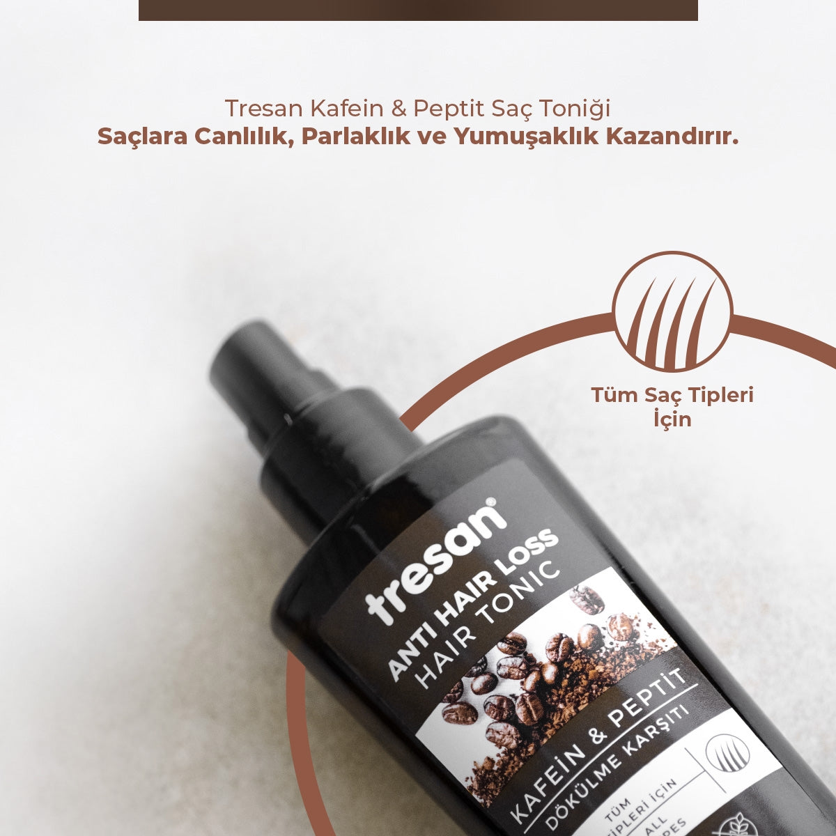 Saç Toniği Kafein & Peptit Dökülme Karşıtı 125 ml