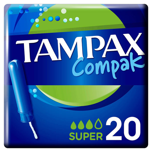 Tampax Tampon Compak Süper 20'Li