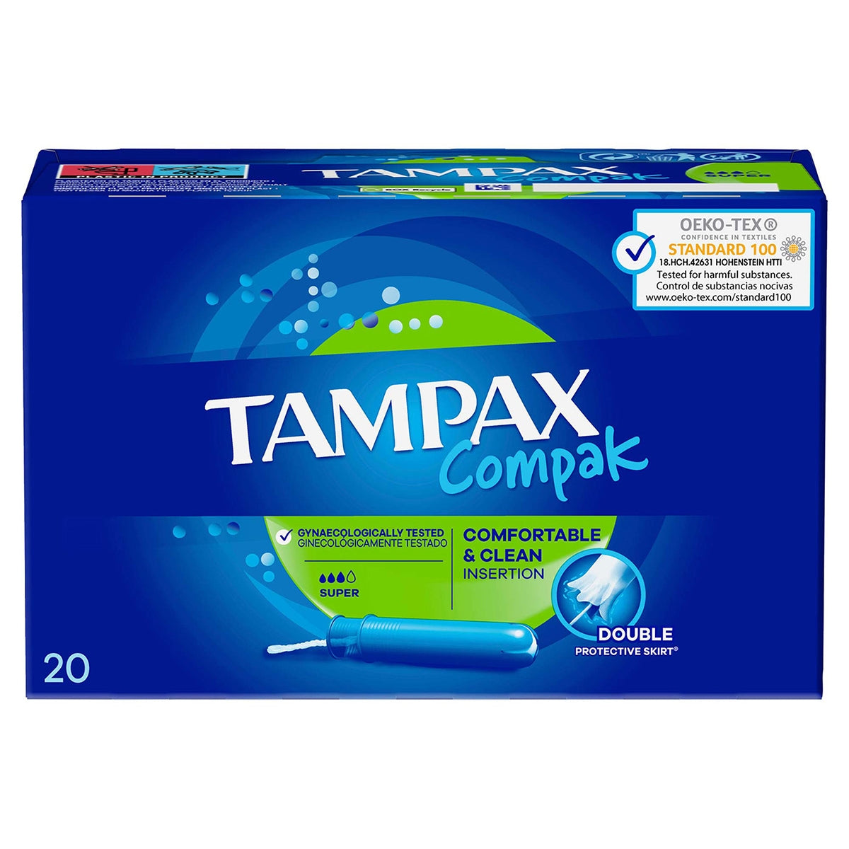 Tampax Tampon Compak Süper 20'Li