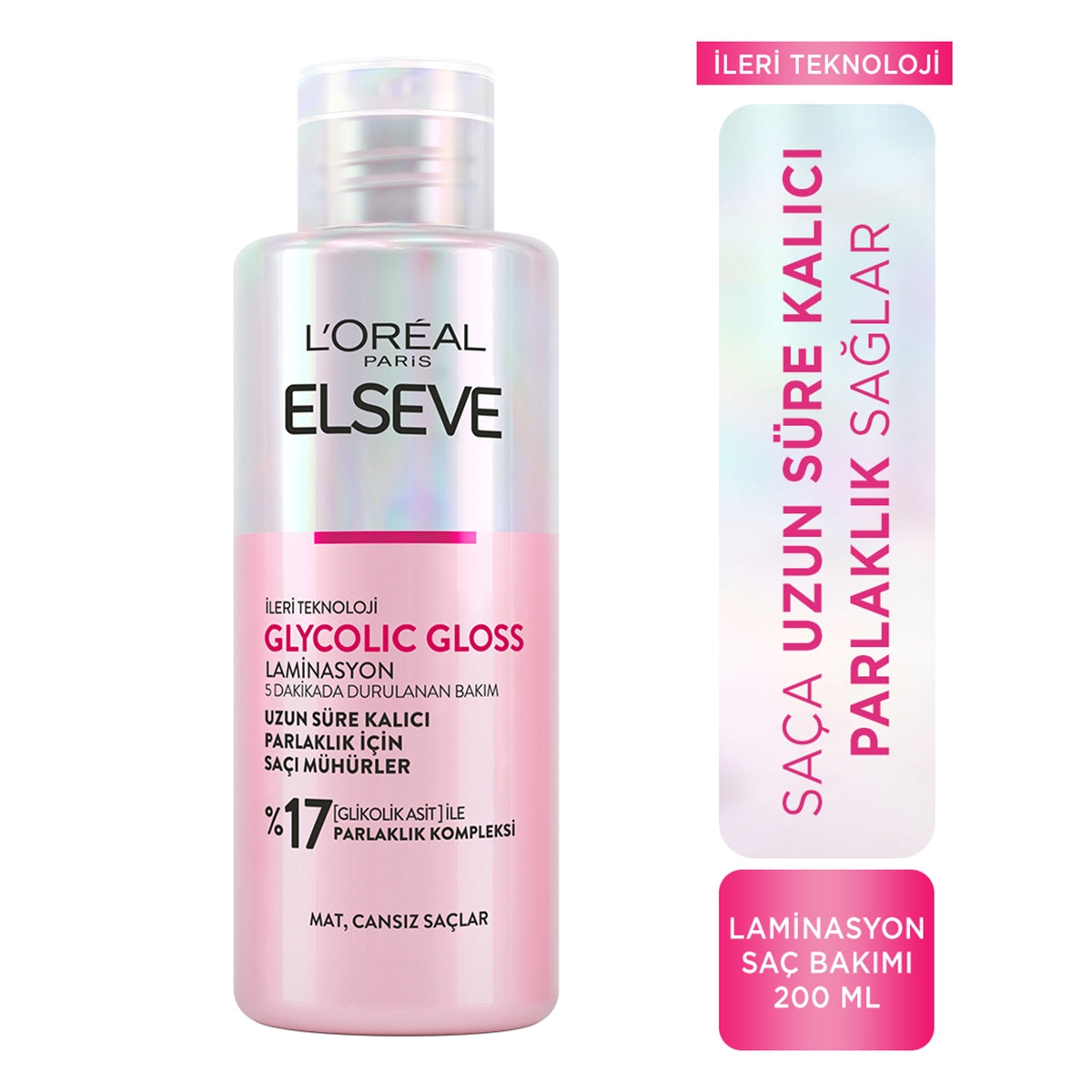 Elseve Laminasyon Bakımı Glycolic Gloss 200 ML