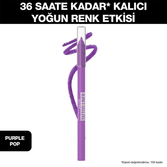 Tatto Gel Göz Kalemi Purple Pop