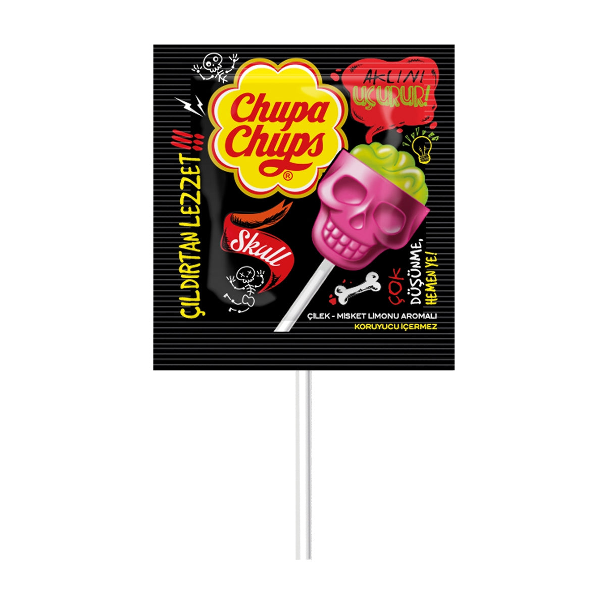 Chupa Chups Şeker Cilek&Misket Limonu 12 Gr