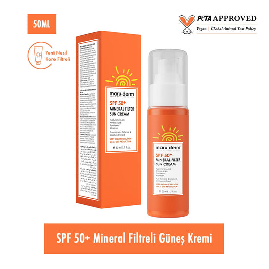 Mineral Filtre Güneş Kremi SPF50+ 50 ml