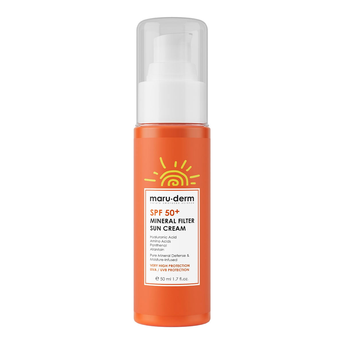 Mineral Filtre Güneş Kremi SPF50+ 50 ml