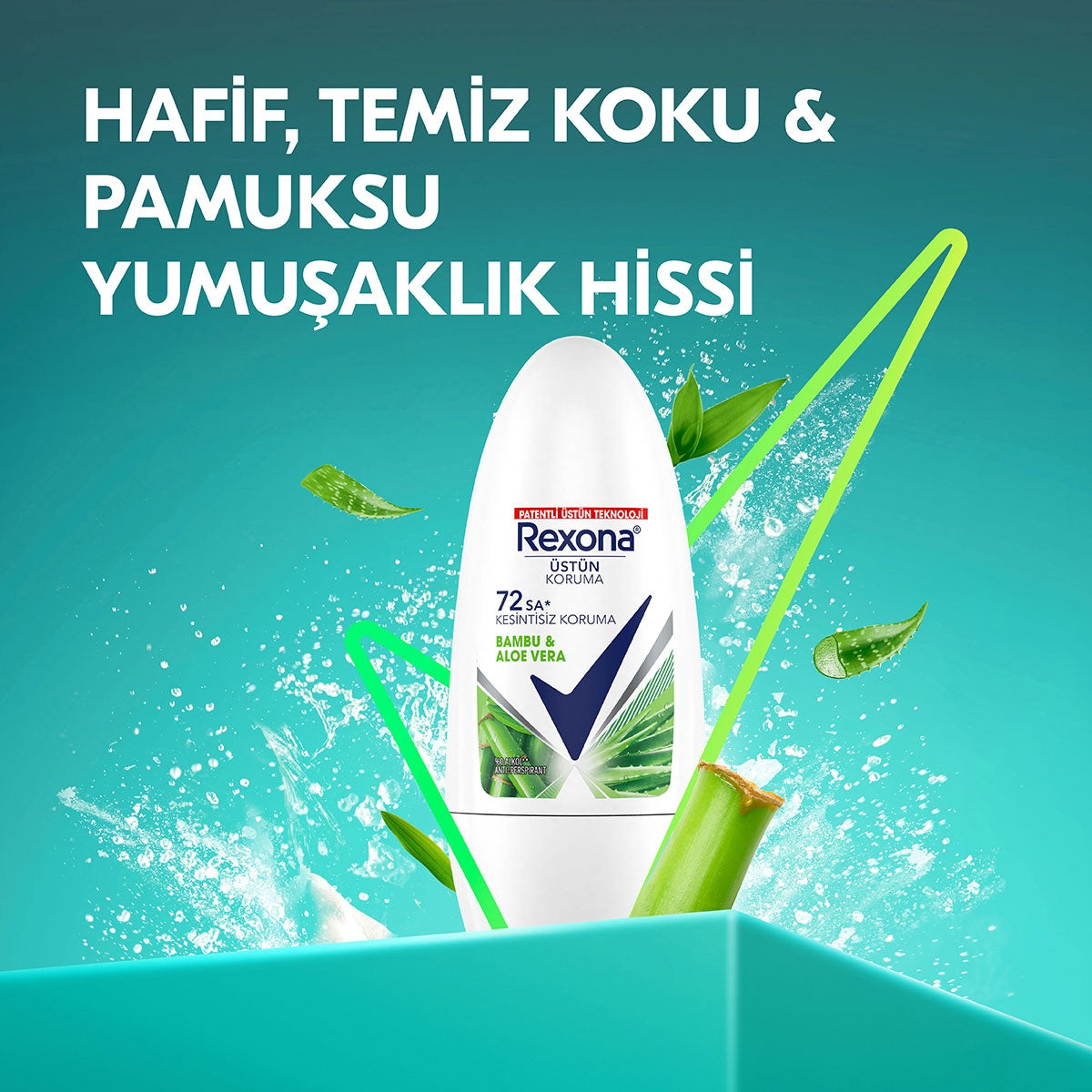 Kadın Roll On Bamboo & Aloe Vera 50 ml