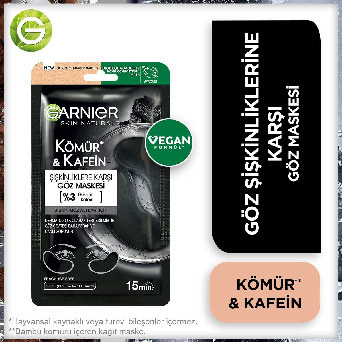 GOZ MASKESI KOMUR & KAFEIN 5GR