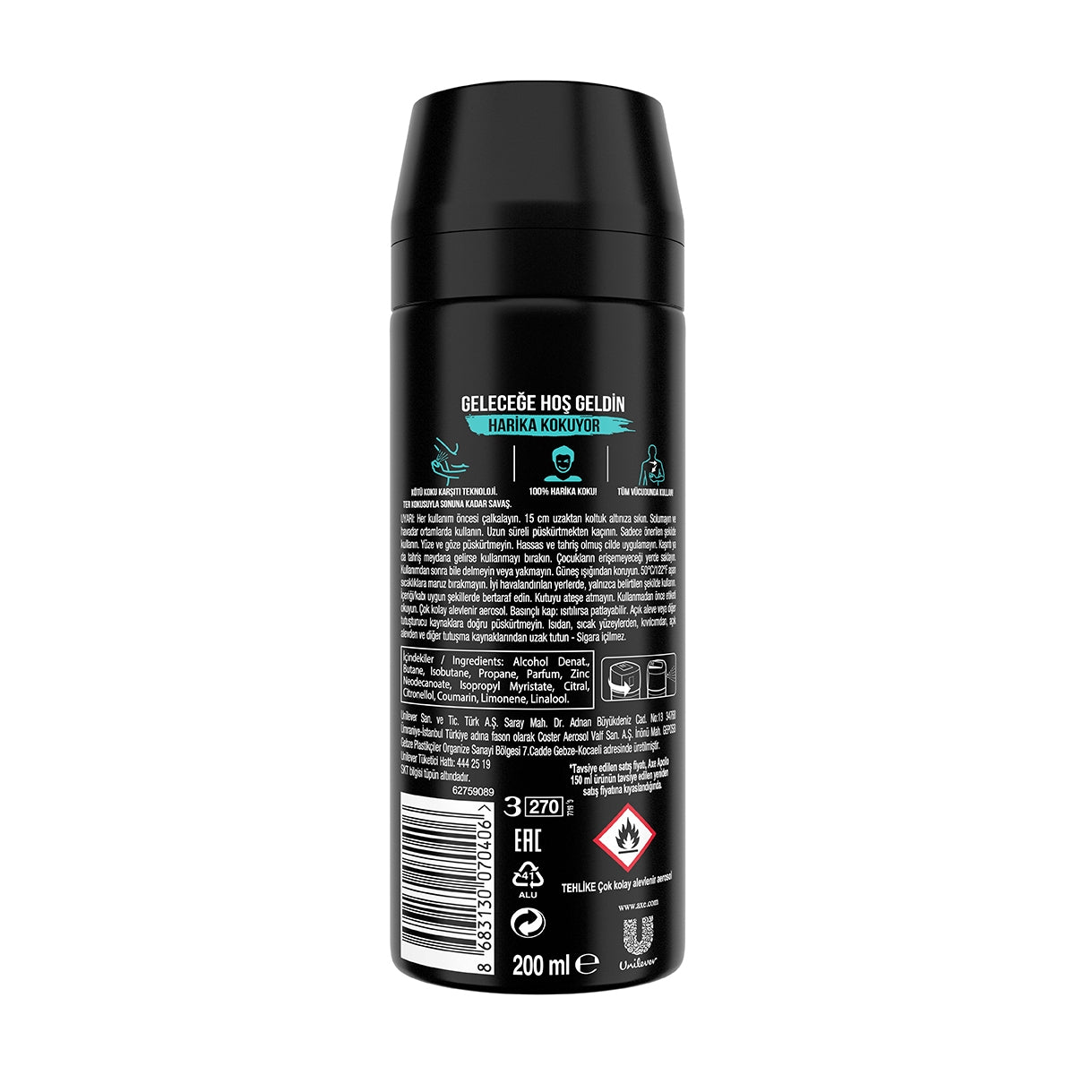 Erkek Sprey Apollo 200 ml