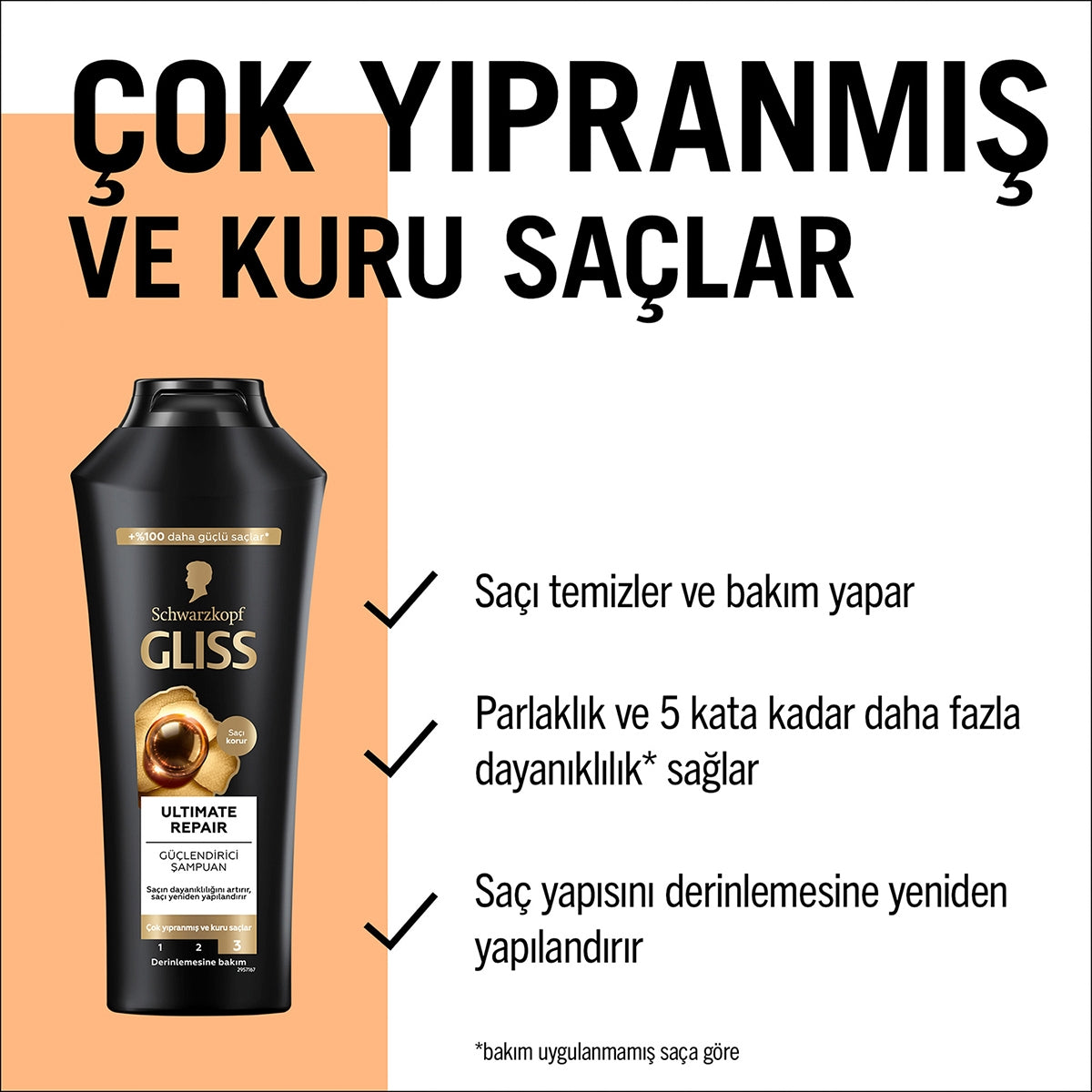 Şampuan Ultimate Repair 400 Ml