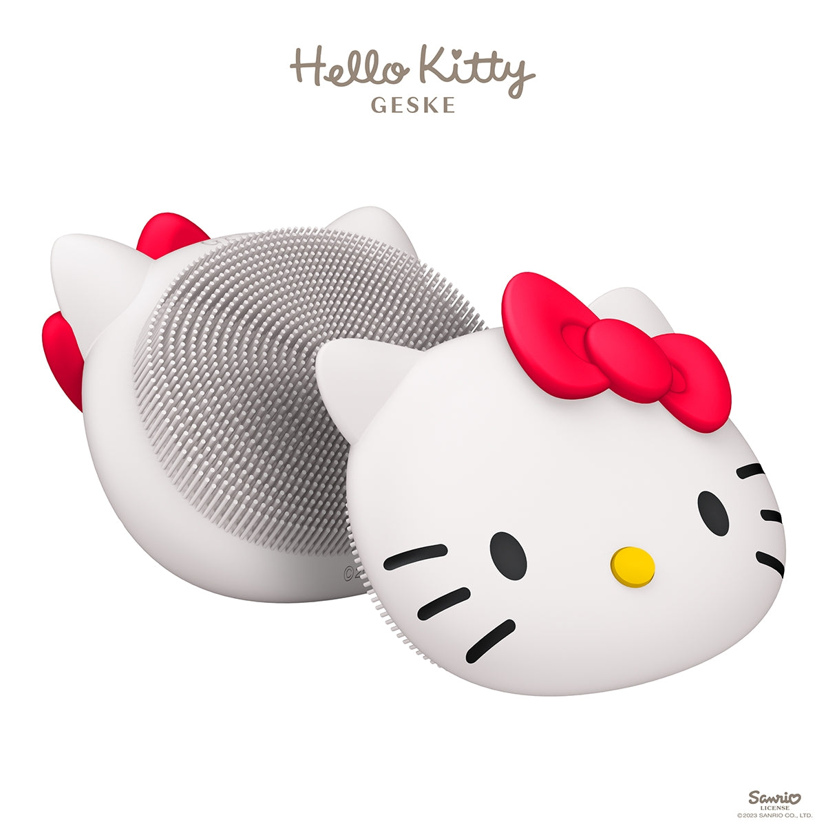 Yüz Temizleme Fırçası 3 Fonksiyonlu Hello Kitty Beyaz