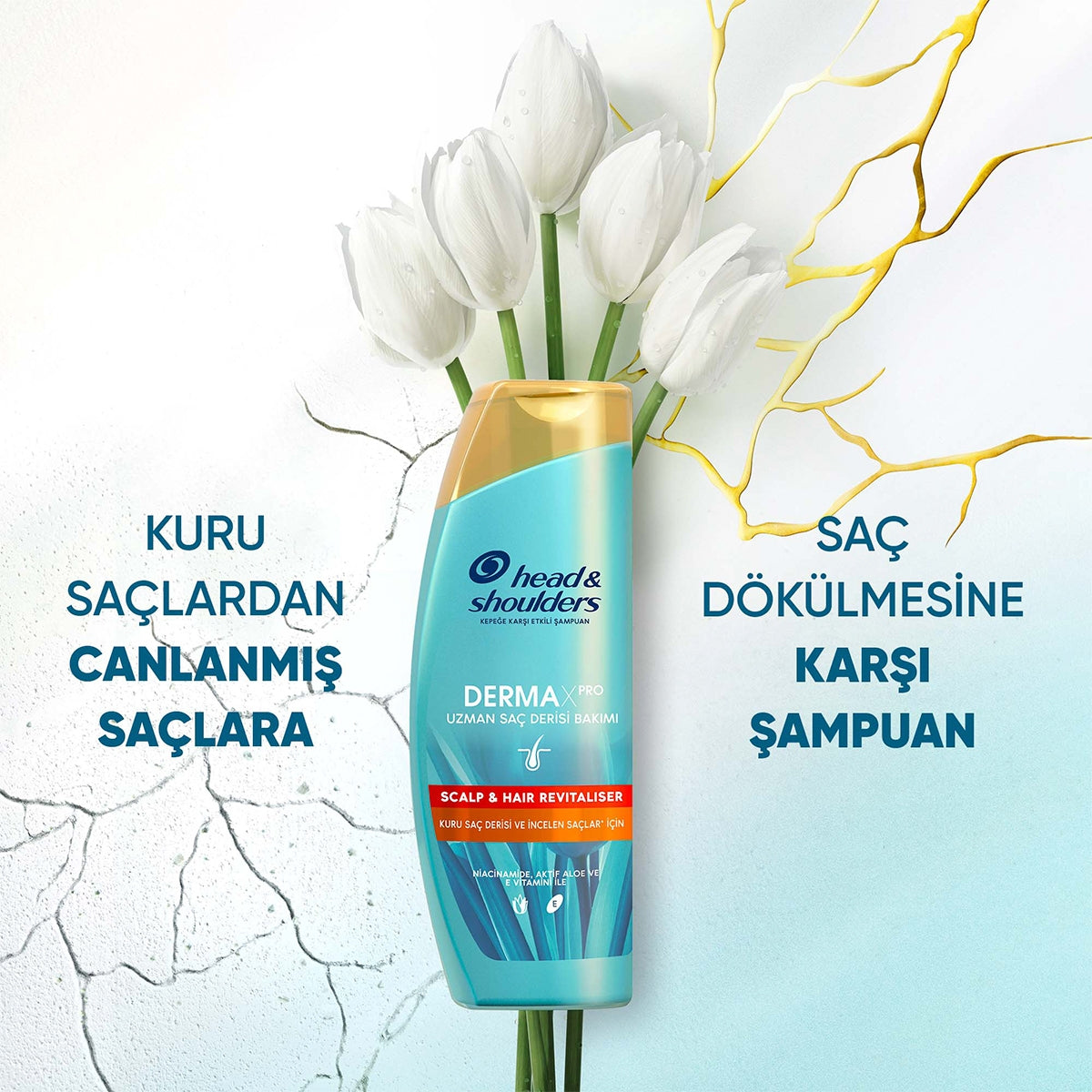 Şampuan Dermaxpro Scalp Revitalizer Saç Dökülme Karşıtı 350 ML