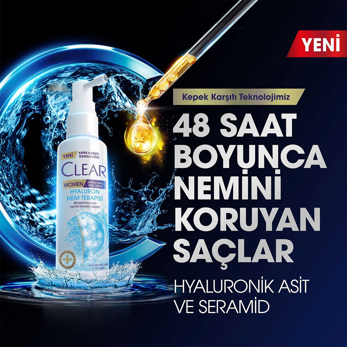 Women Saç Serumu Hyaluron Nem Terapisi 90 Ml