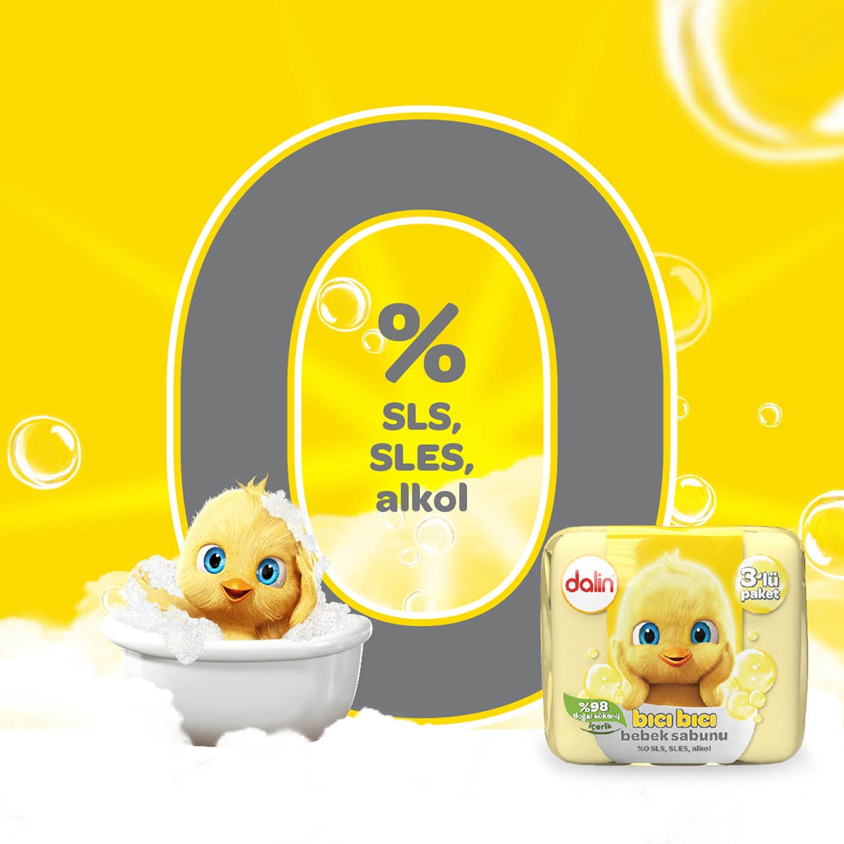 Bebek Sabunu Klasik 3X75 GR