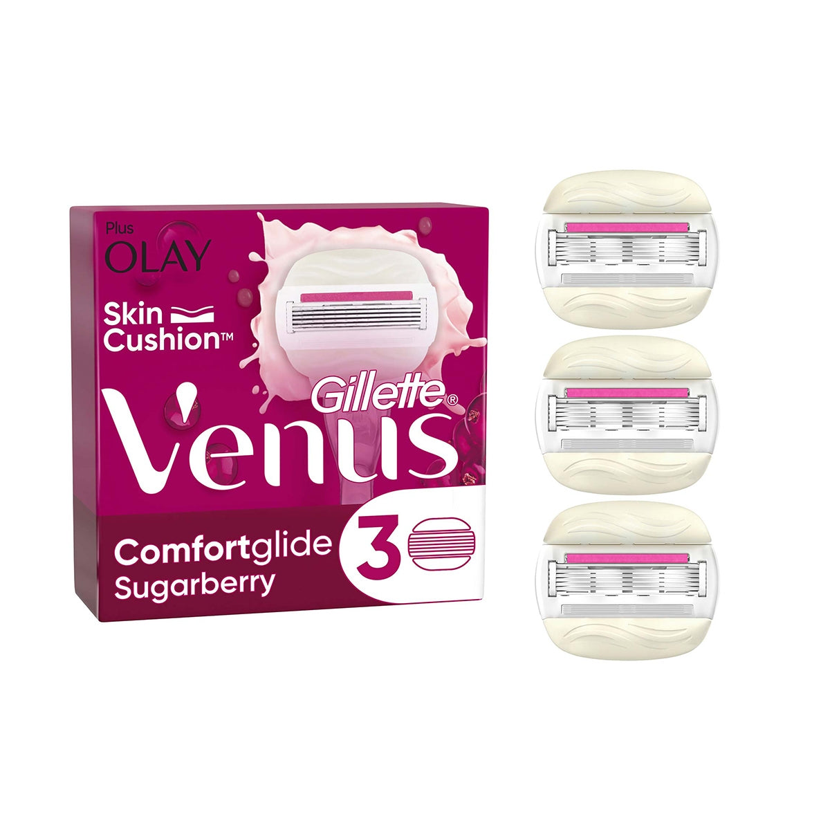 COMFORTGLIDE SUGARBERRY SCENT YEDEK BAŞLIK 3'LÜ