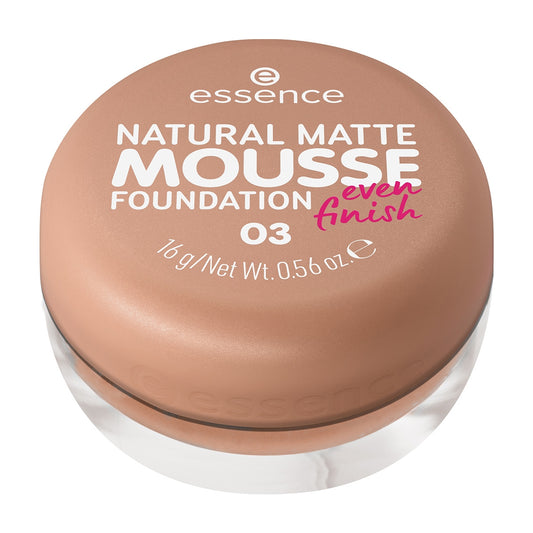 Fondöten Natural Mat Mousse 03