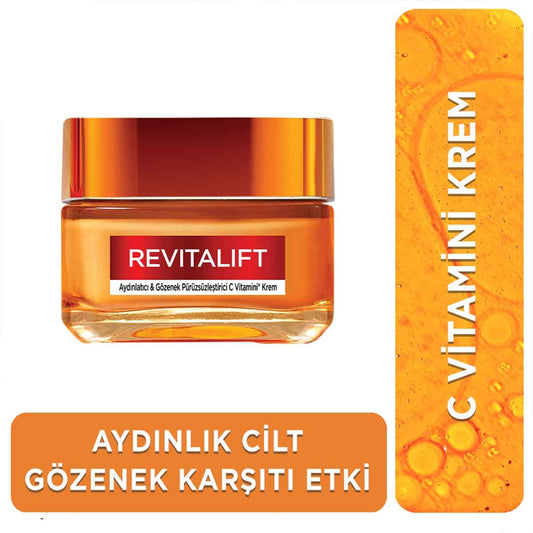 REVITALIFT YUZ KREMI AYDINLATICI C VITAMINI 50 ML