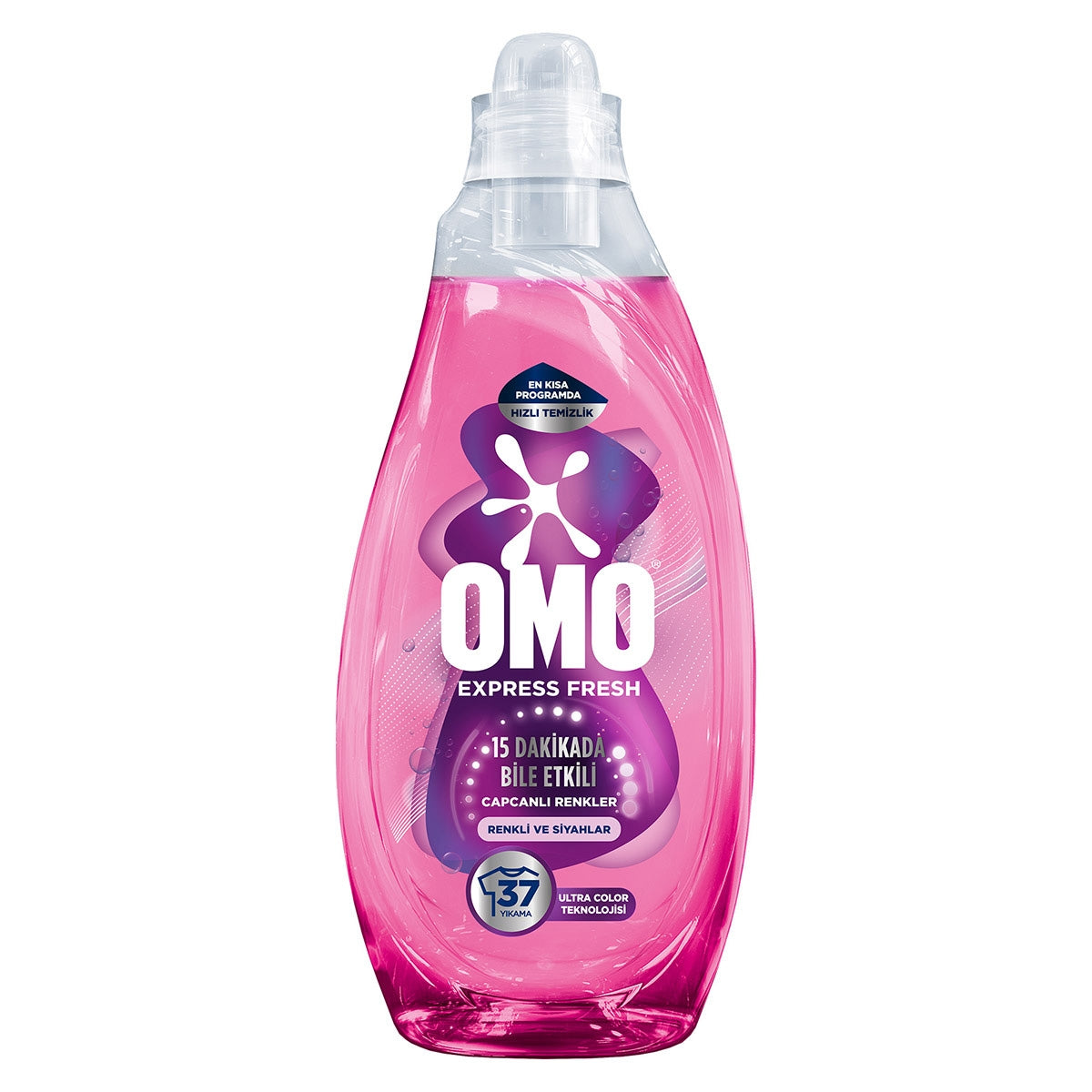ÇAMAŞIR DETERJANI EXPRESS FRESH RENKLİ & SİYAH 1480 ML
