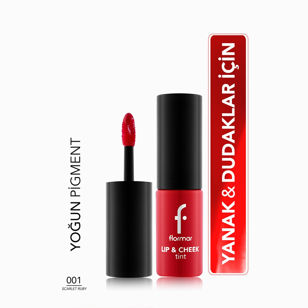 Allık Lip&Cheek Tint 001 Scarlet Ruby