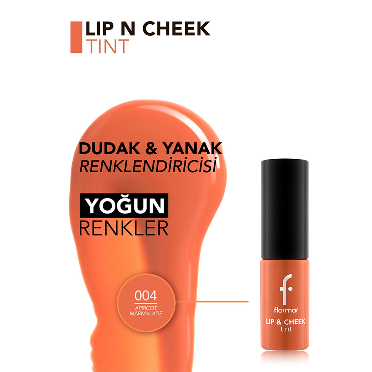 Allık Lip&Cheek Tint 003 Aprıcot Marmlde