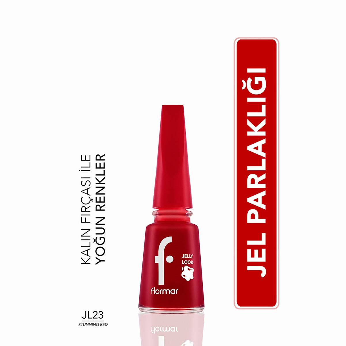 Oje Jelly Look 23 Stunning Red