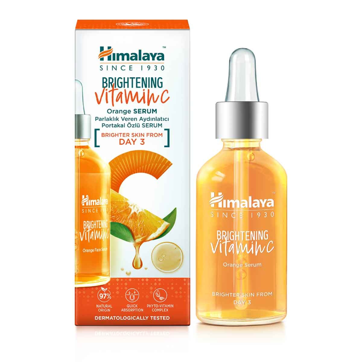 Parlaklık Veren Aydınlatıcı Vitamin C Portakal Özlü Serum 30ml
