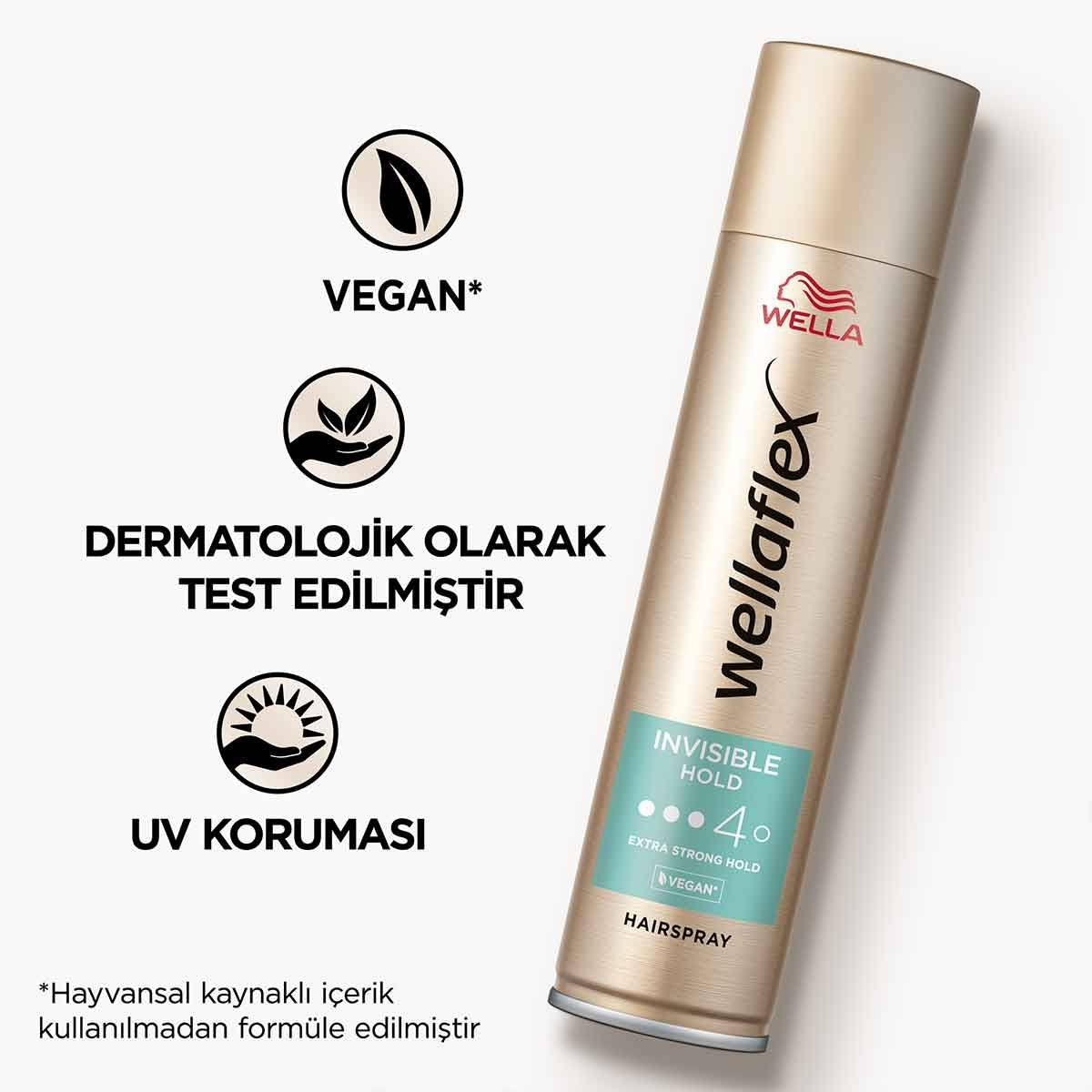 Wellaflex Saç Spreyi Invisible Hold Ekstra Güçlü Tutuş 400 ML