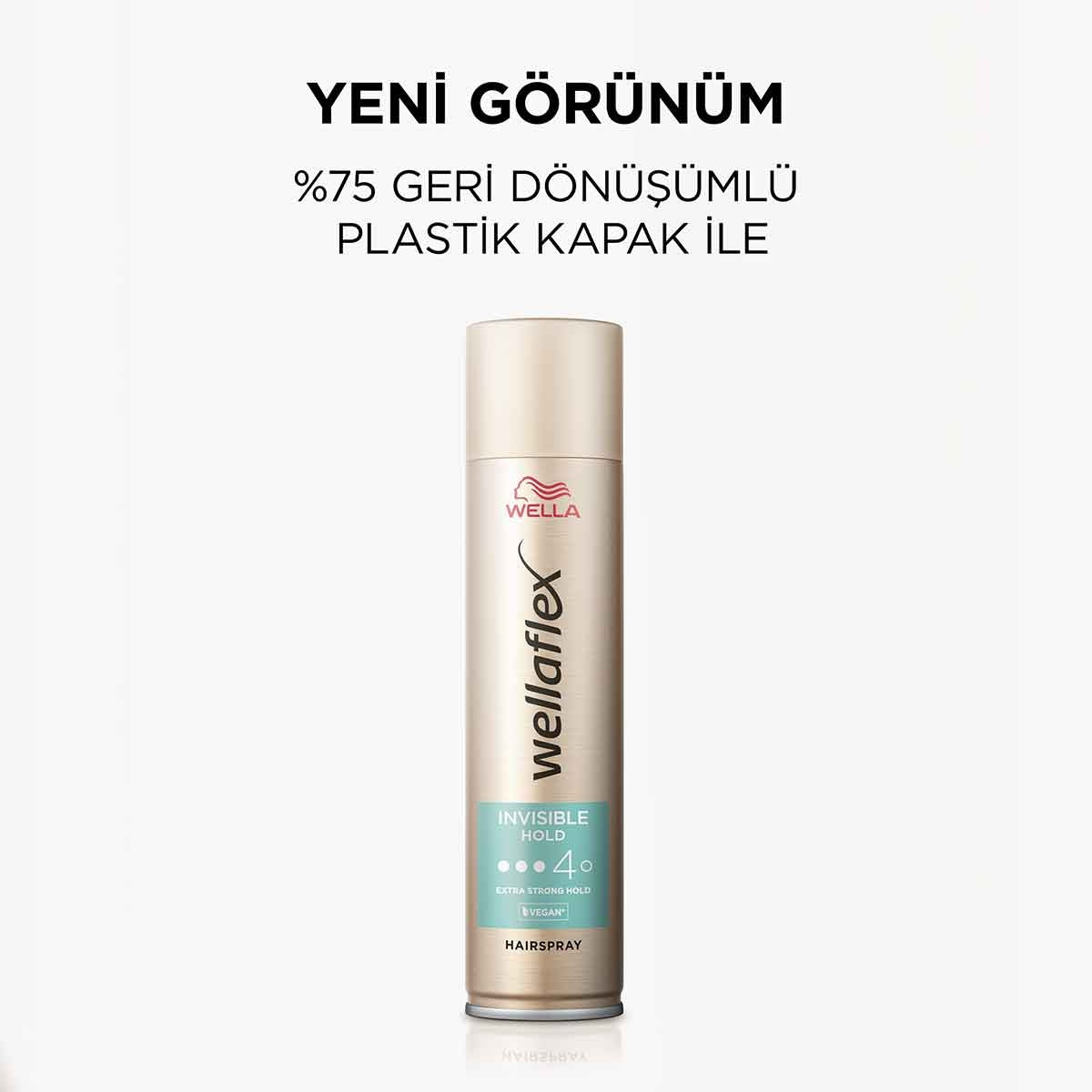 Wellaflex Saç Spreyi Invisible Hold Ekstra Güçlü Tutuş 400 ML