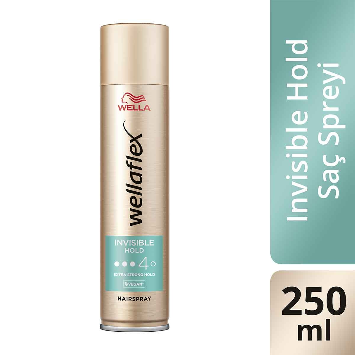 Wellaflex Saç Spreyi Invısıble Hold  Ekstra Güçlü Tutuş 250 Ml