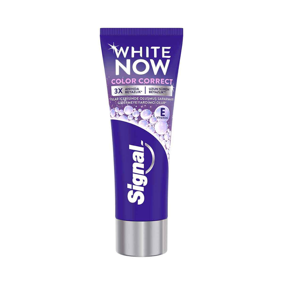 Signal White Now Color Correct Uzun Süren Beyazlık Diş Macunu 75 ml