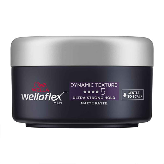 Wellaflex Saç Macunu Mat Erkek Dinamik Doku & Ultra Güçlü Tutuş 75 ML