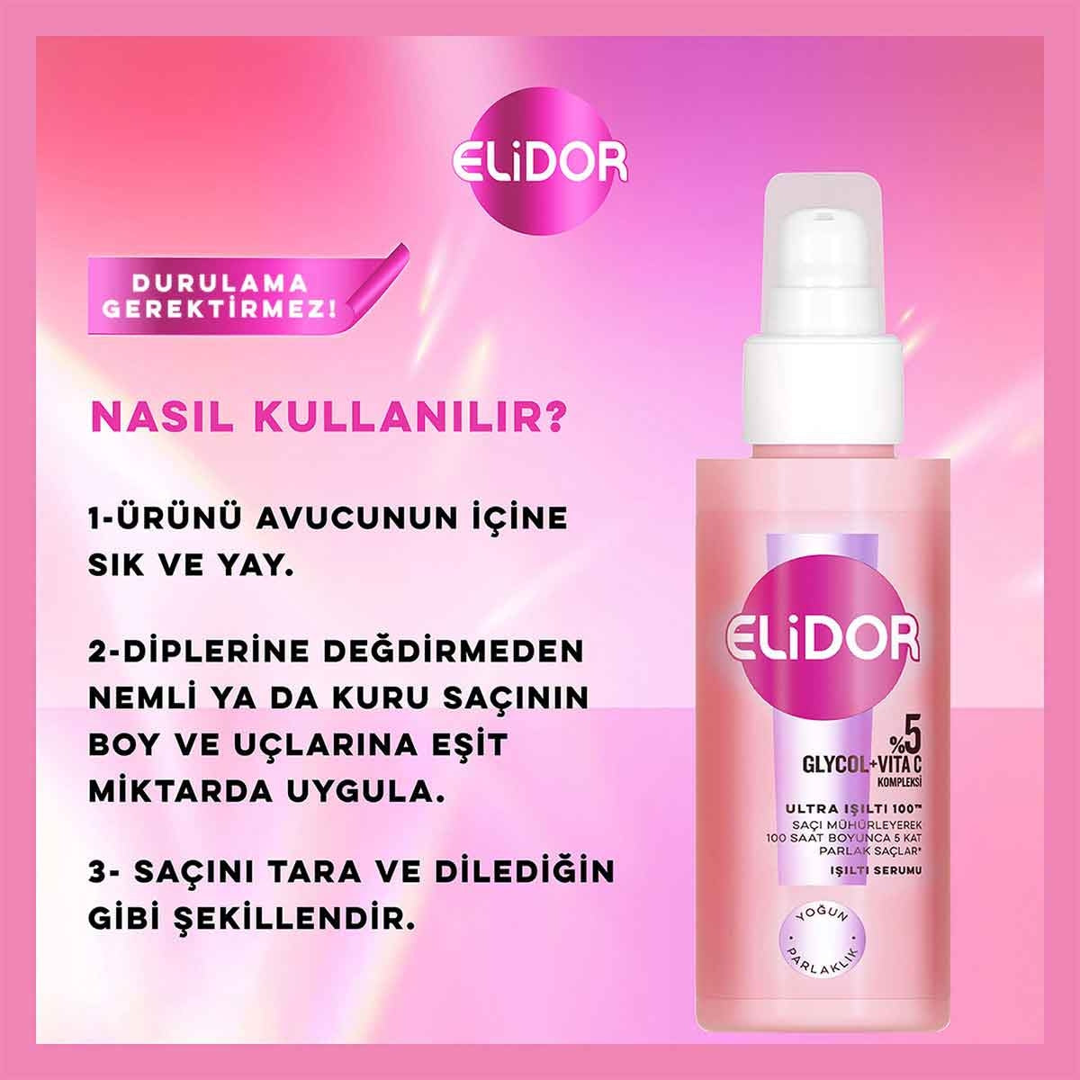 Ultra Işıltı 100 Saç Serumu 90 Ml