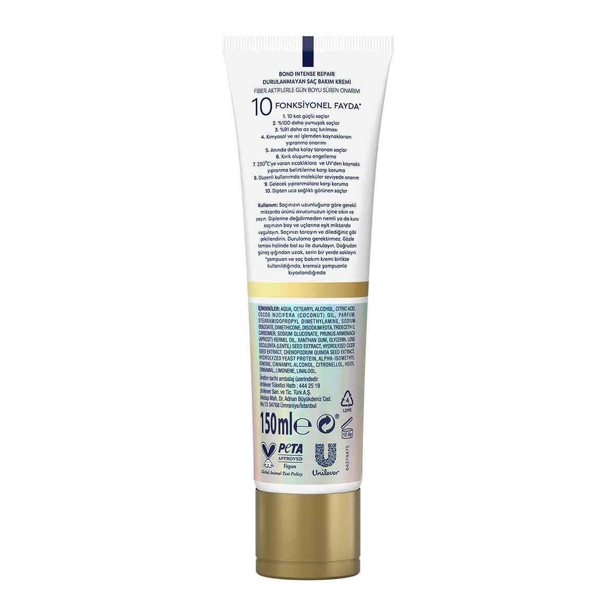 Saç Bakım Kremi Bond Intense Repair 150 Ml