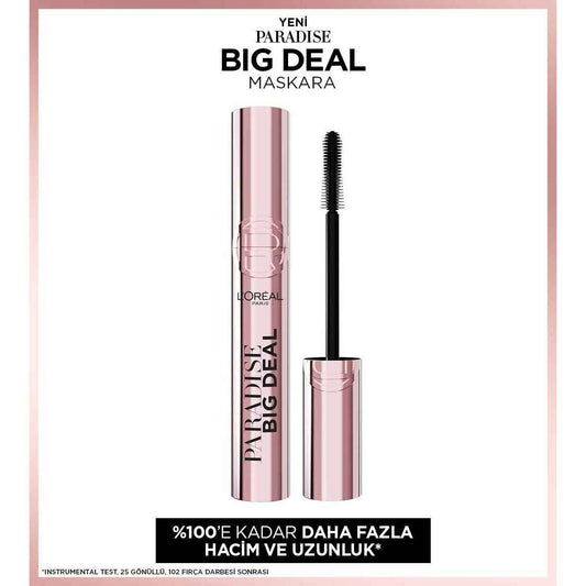 L'Oreal Paris Big Deal Paradise Siyah Maskara