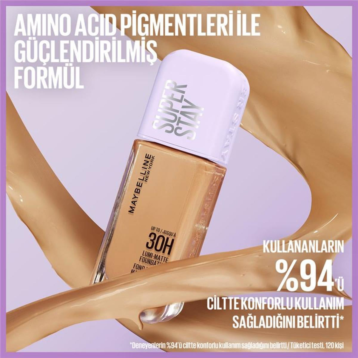 MAYBELLINE Fondöten Super Stay Lumi Matte- 96