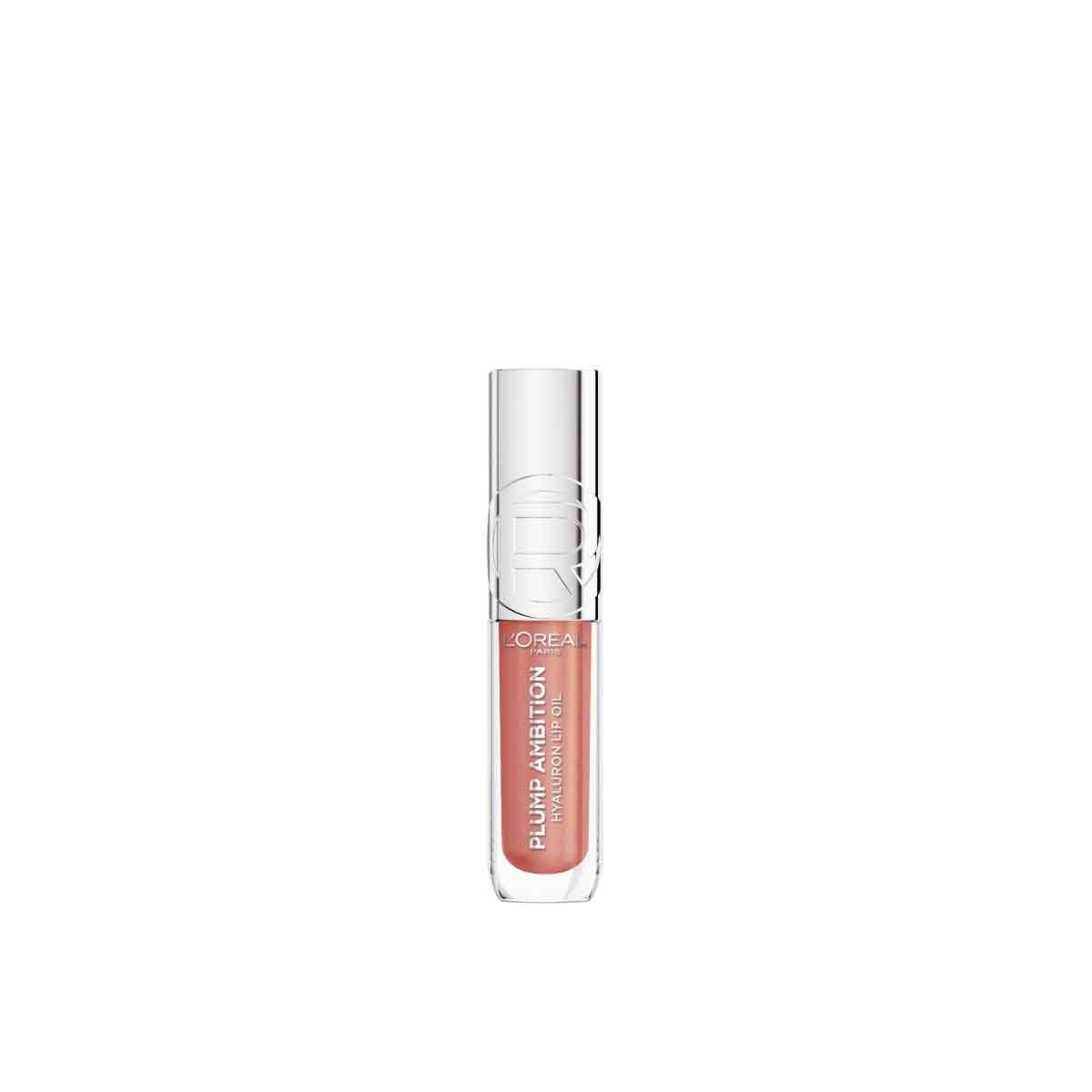 L’Oreal Paris Plump Ambition Hyaluron Lip Oil Besleyici ve Nemlendirici Dudak Parlatıcısı 650- Nude Macaron