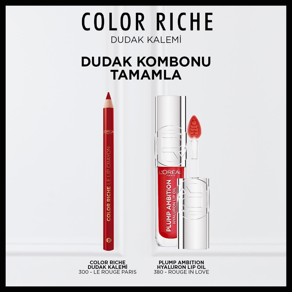 Loreal Paris Color Riche Dudak Kalemi 300 - Le Rouge Paris