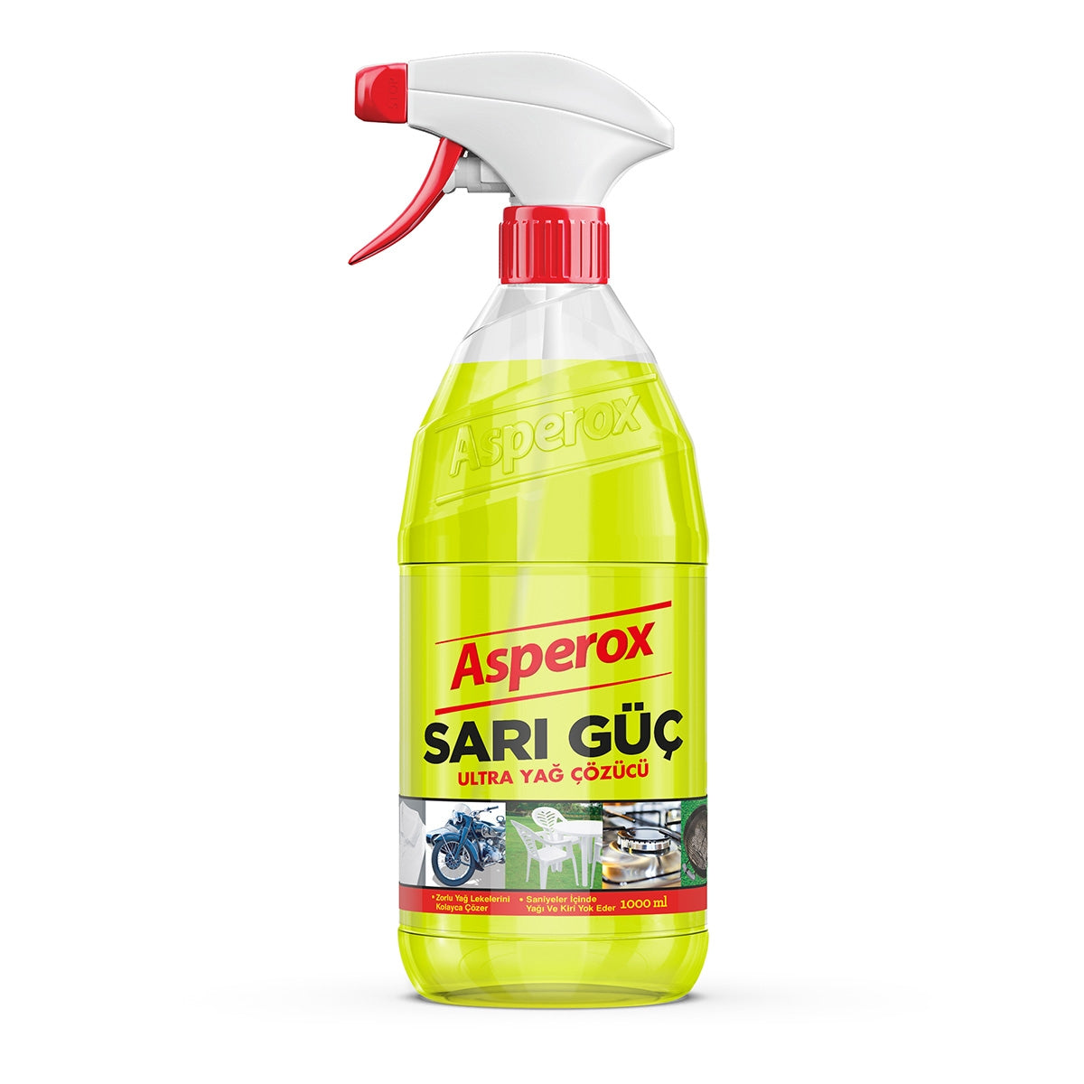 ASPEROX YAĞ CÖZÜCÜ SARI GÜÇ 1000 ML