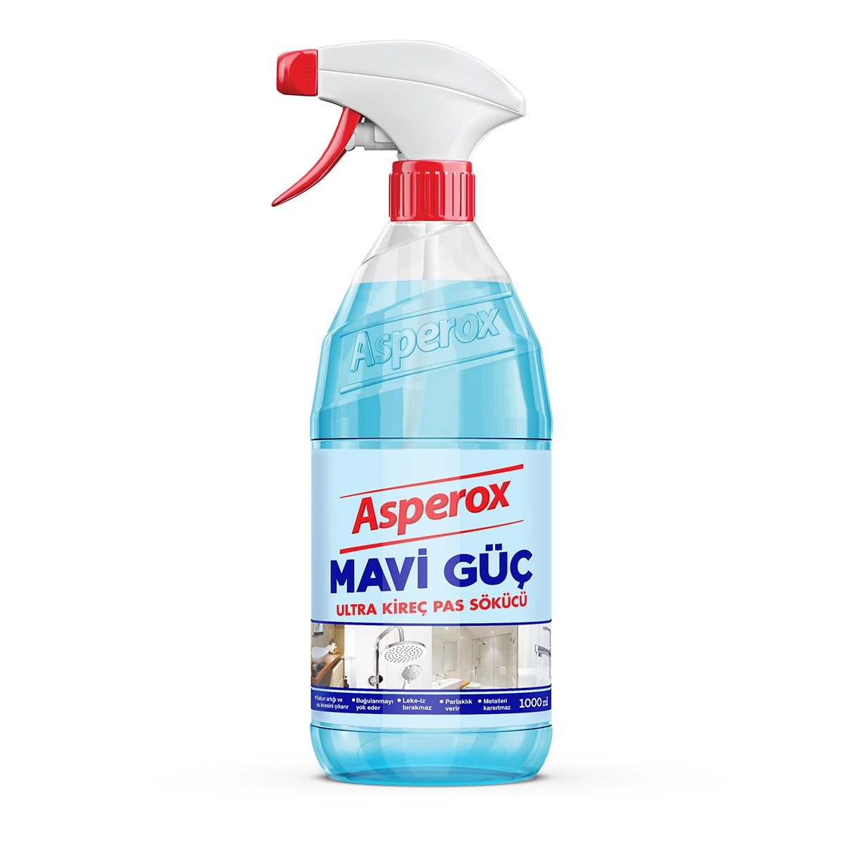 ASPEROX KİREÇ ÇÖZÜCÜ MAVİ GÜÇ 1000 ML