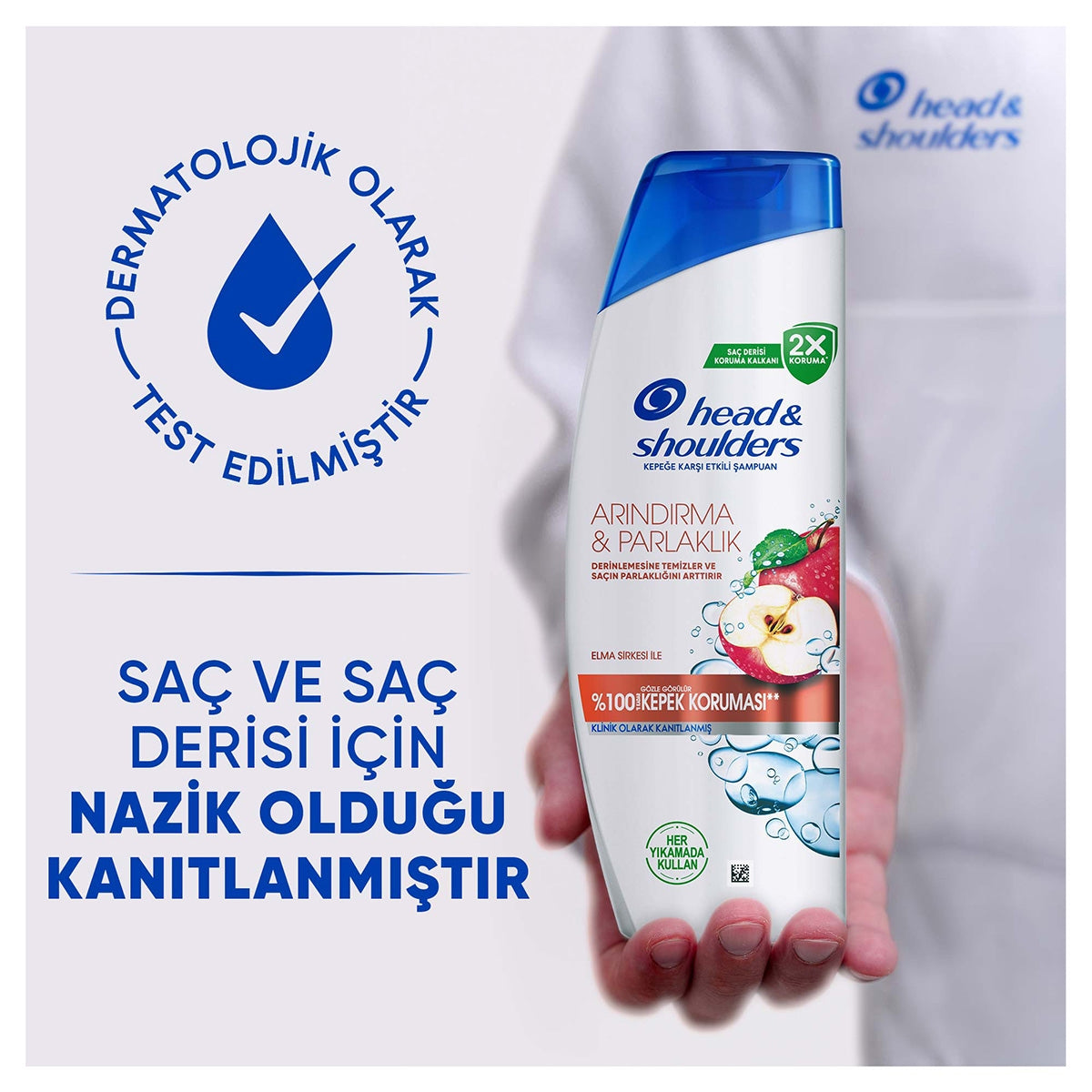 Head&Shoulders Arındırma ve Parlaklık Elma Sirkesi 330Ml