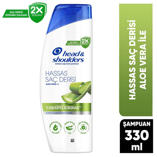 Hasas Saç Derisi Bakımı Aloe Vera Şampuan 330 ml