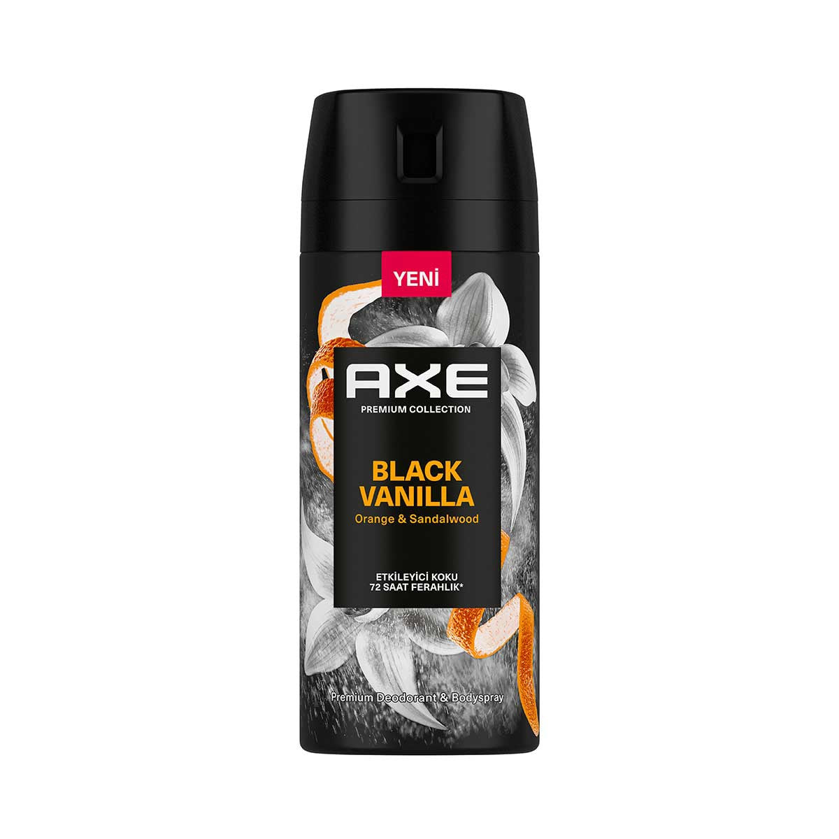 Erkek Deodorant Sprey Black Vanilla 150 ml