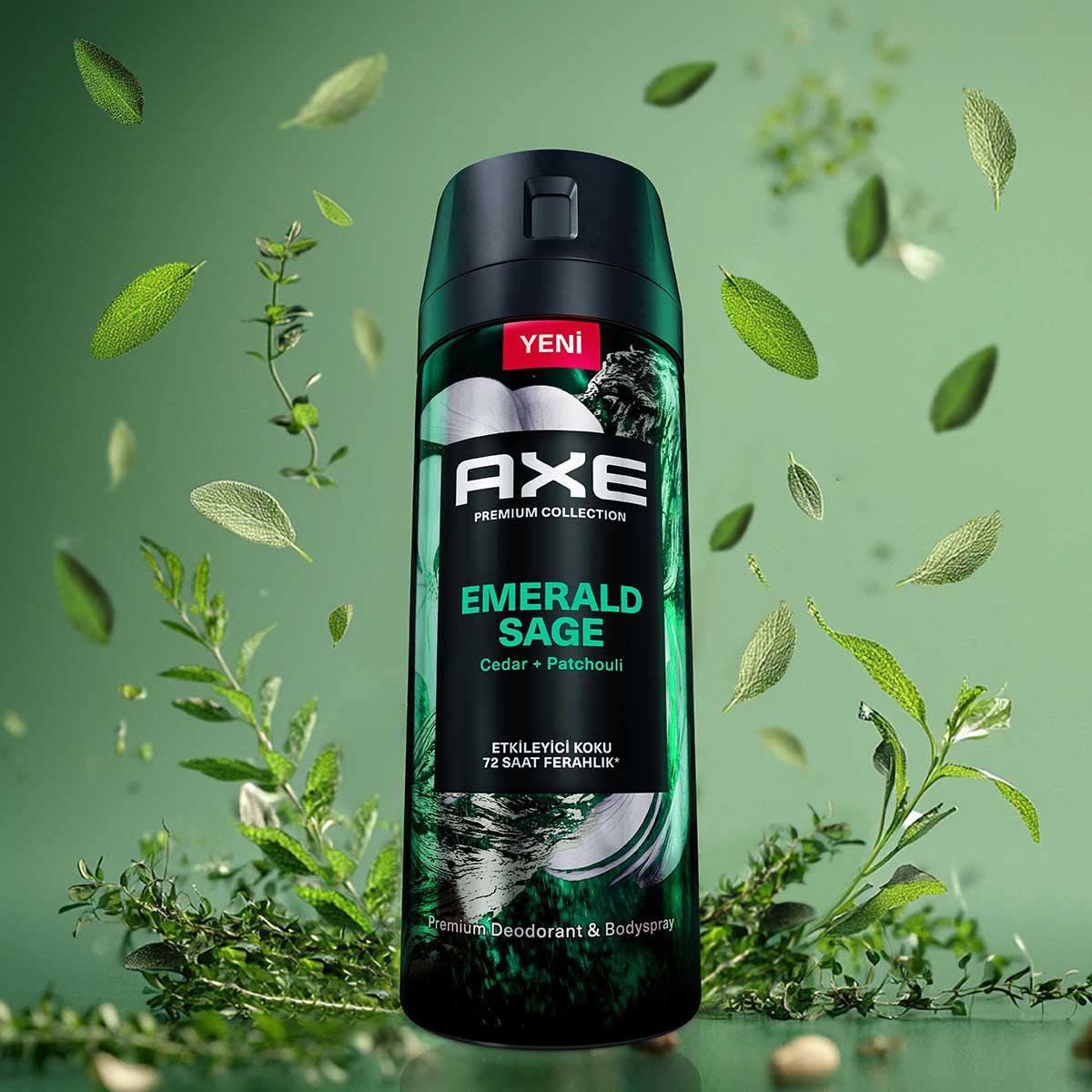 Erkek Deodorant Sprey Emerald Sage 150 ml