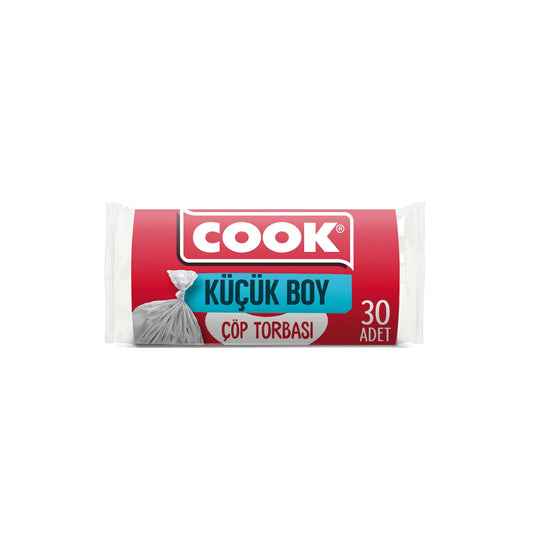 COOK Küçük Çöp Torbasi Şeffaf ( 40x47 cm )