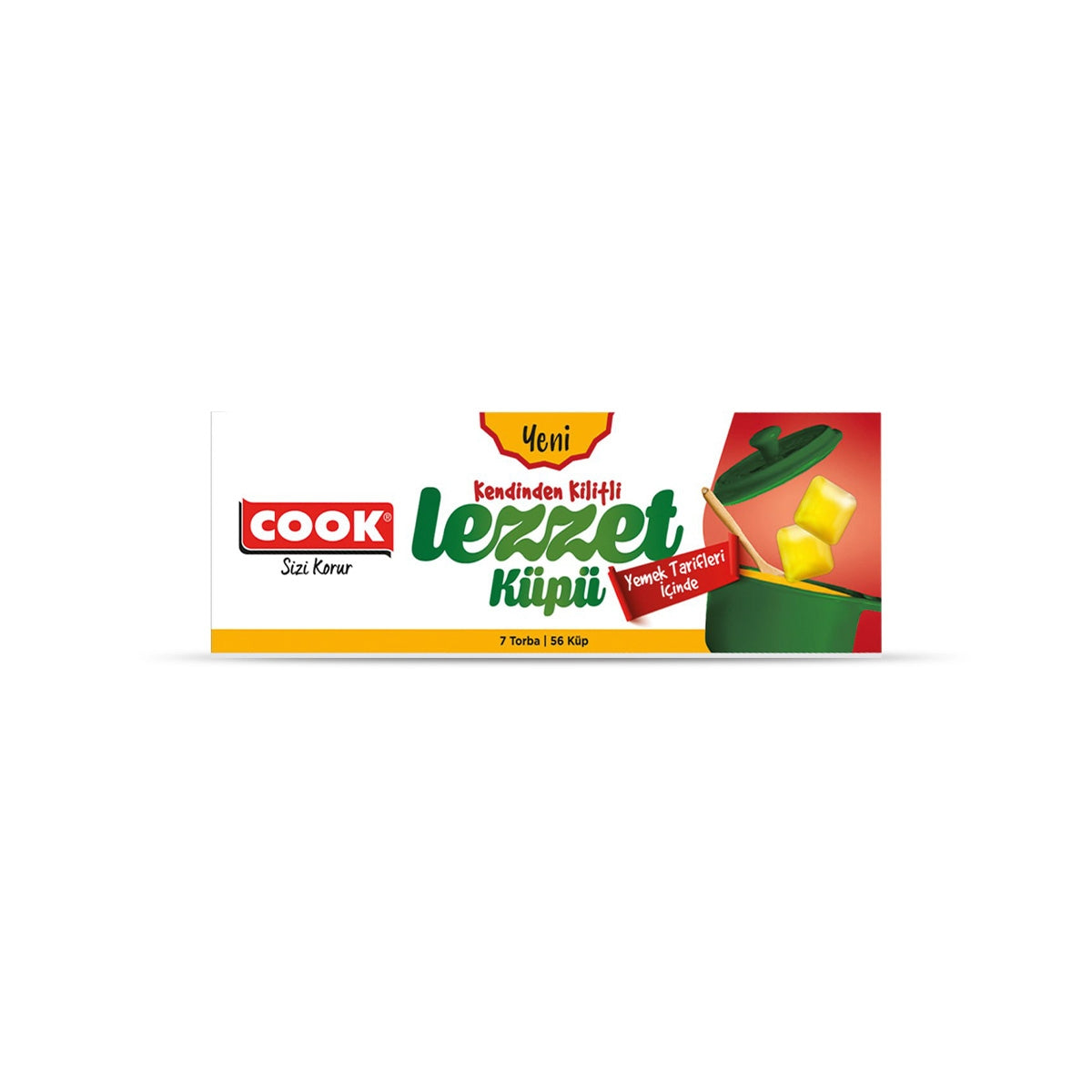 COOK Lezzet Küpü 7 Torba/56 Küp