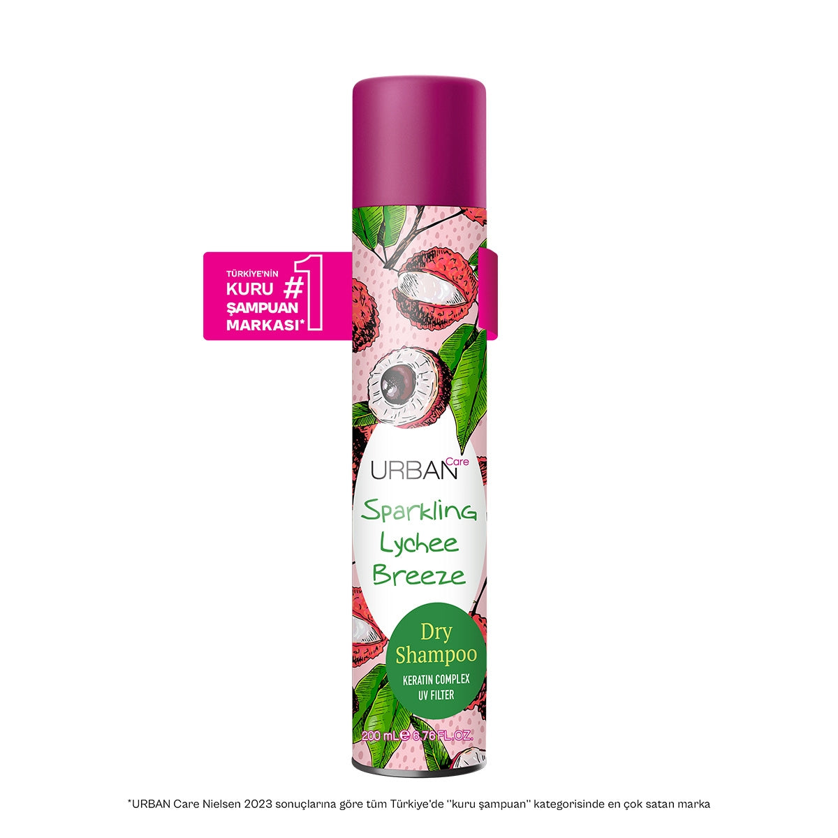 Sparkling Lychee Breeze Kuru Şampuan 200 Ml