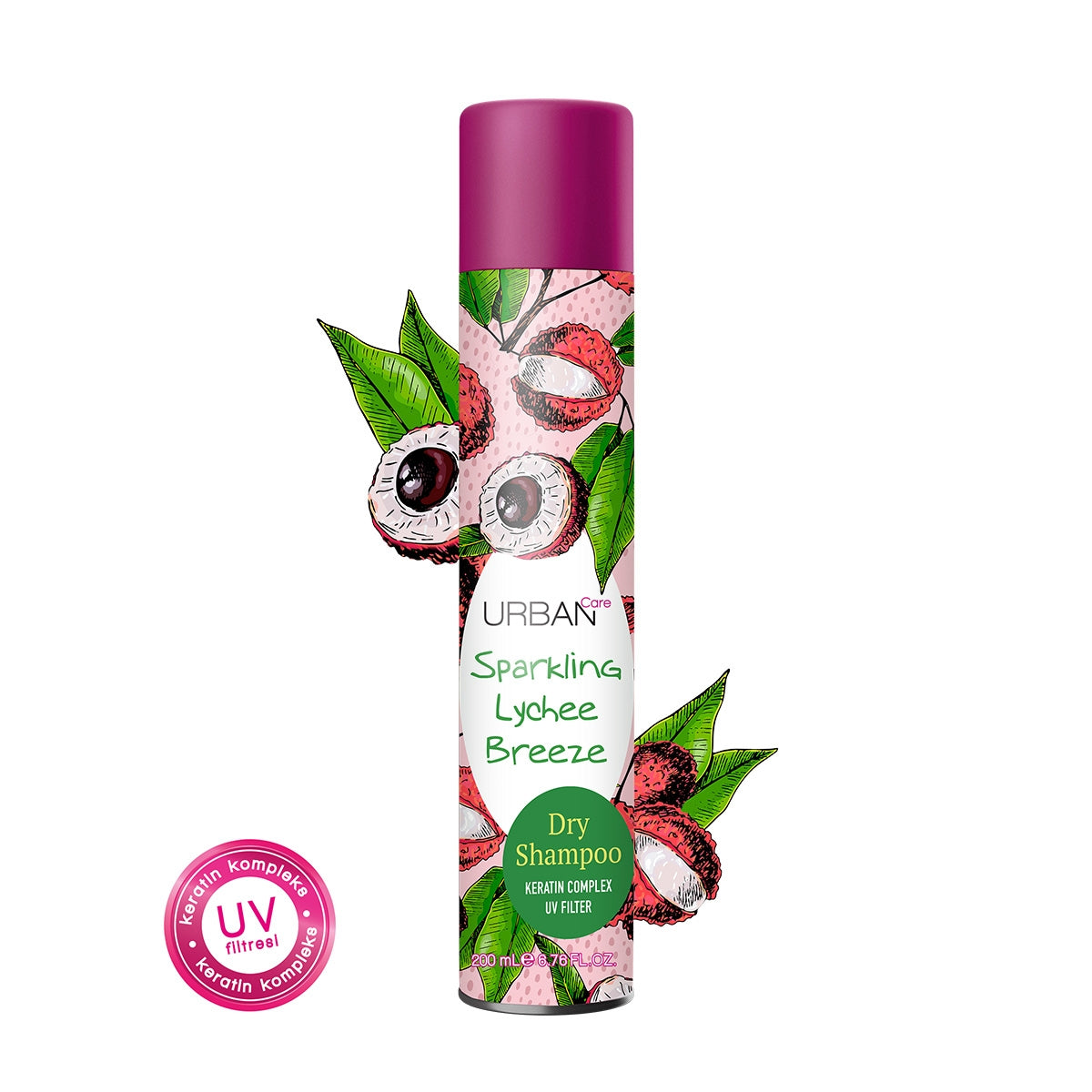 Sparkling Lychee Breeze Kuru Şampuan 200 Ml