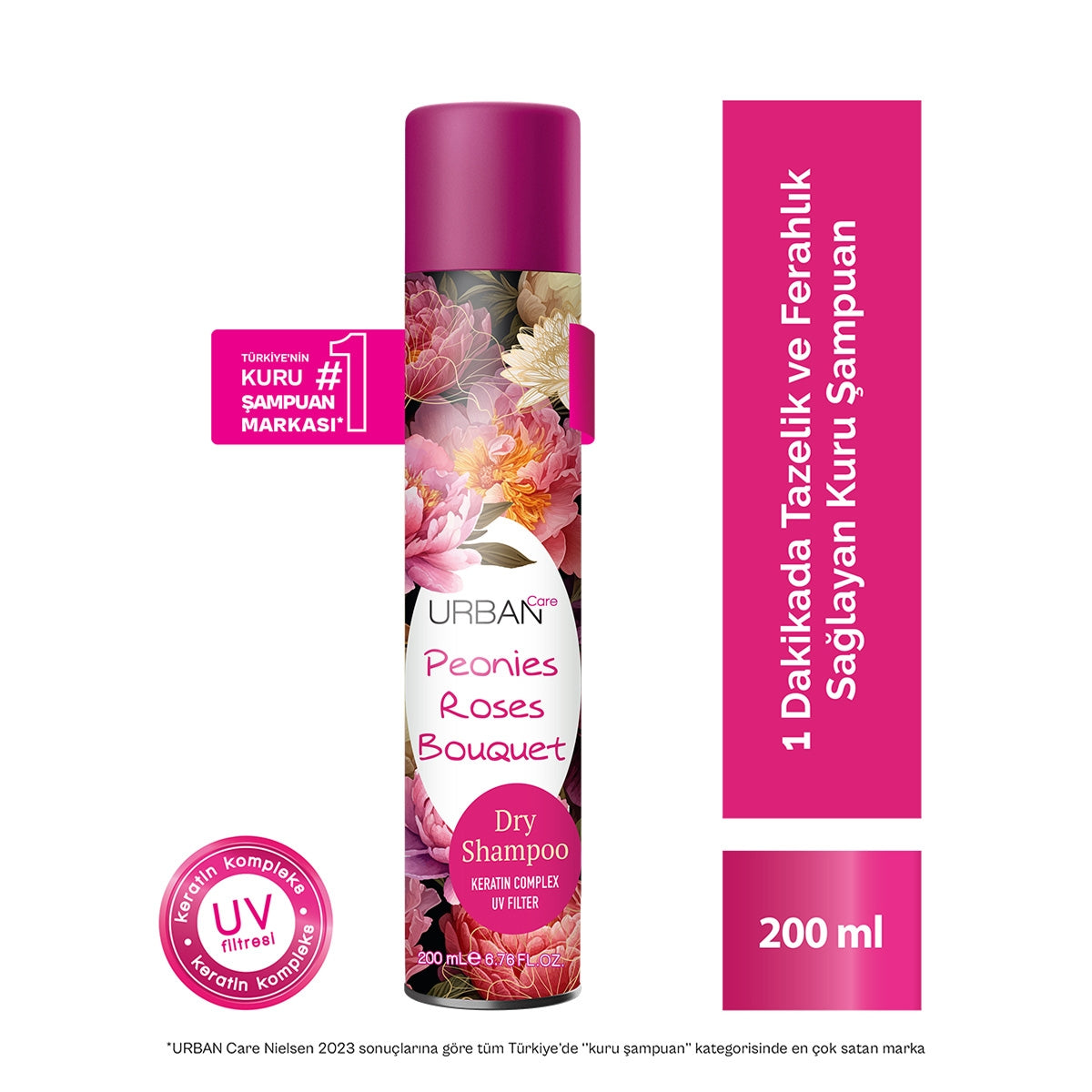 Peonies Roses Bouquet Kuru Şampuan 200 Ml